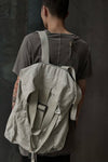BORIS BIDJAN SABERI Light Grey Backpack TOTE BAG1 F1944+FMM20001